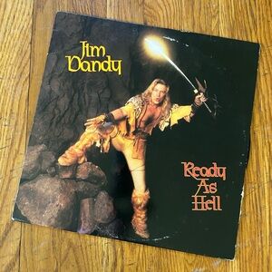 jim dandy - ready as hell - lp hacienda records